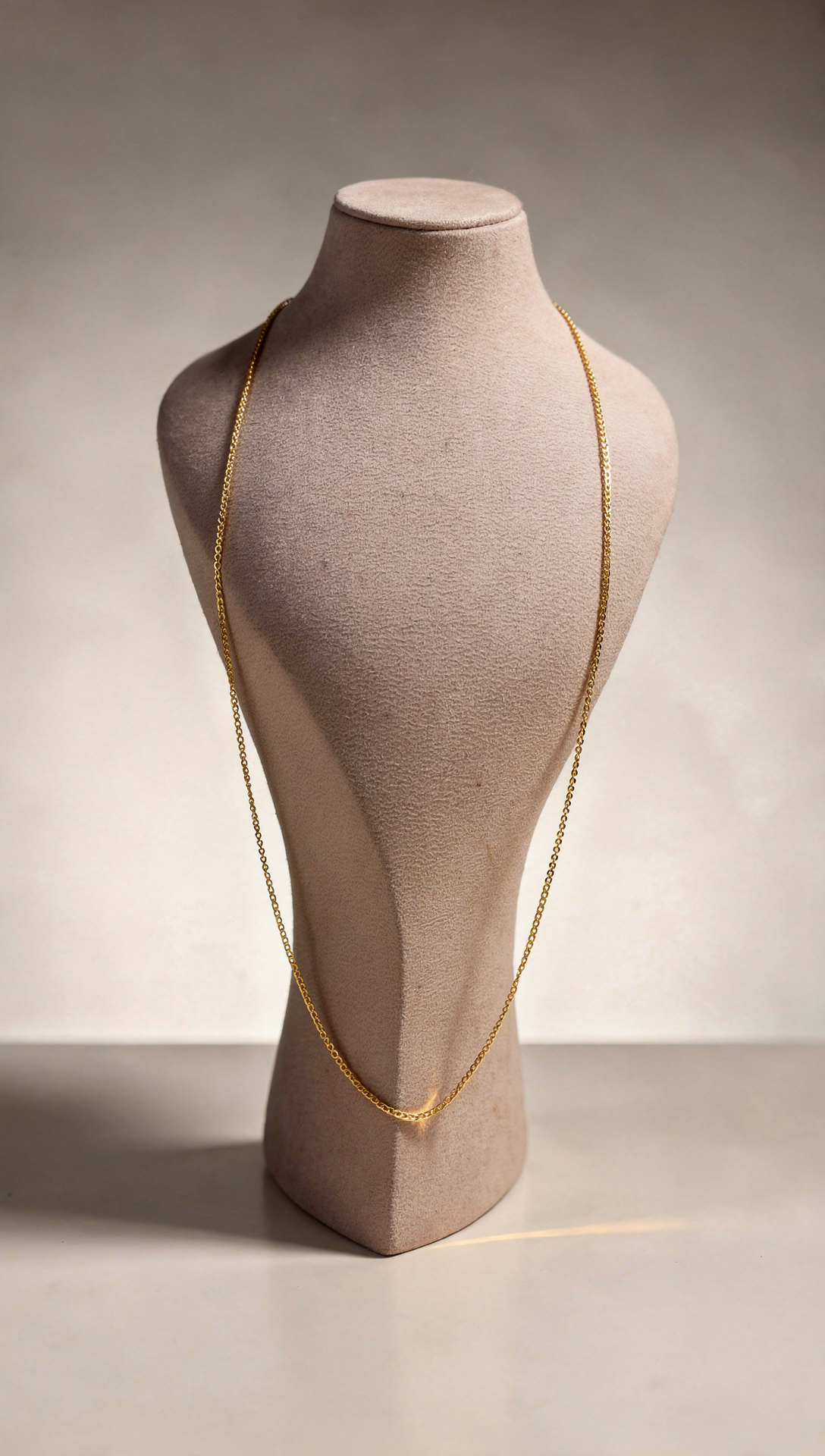 Xuping Ezme Zincir Çelik Kolye (18K Gold)