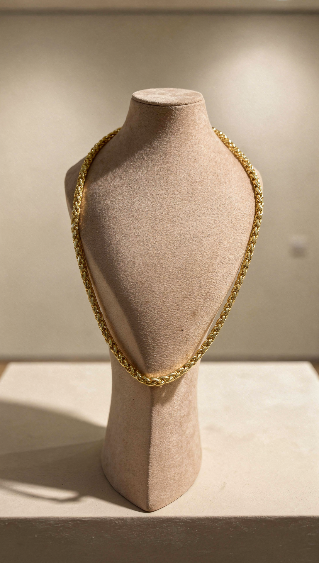 Uzun Örme Zincir Kolye