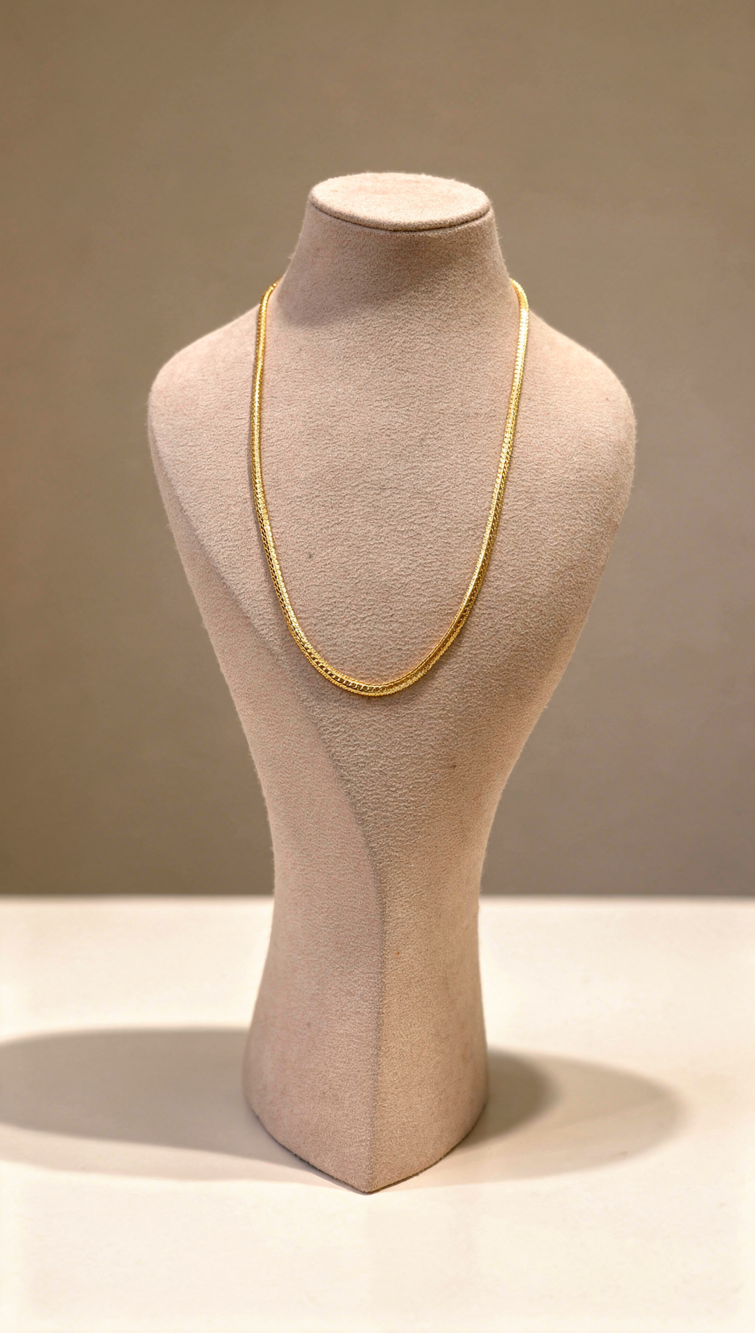 Xuping Hasır Zincir Kolye (18K Gold)