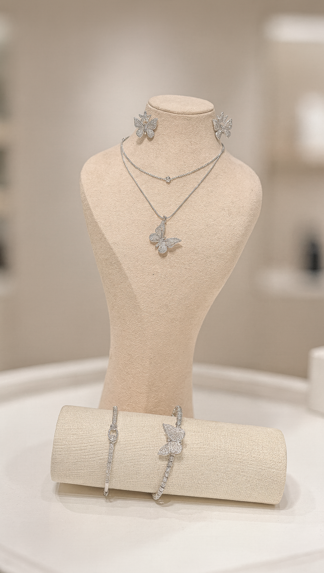 Kelebek Gümüş Takı Seti